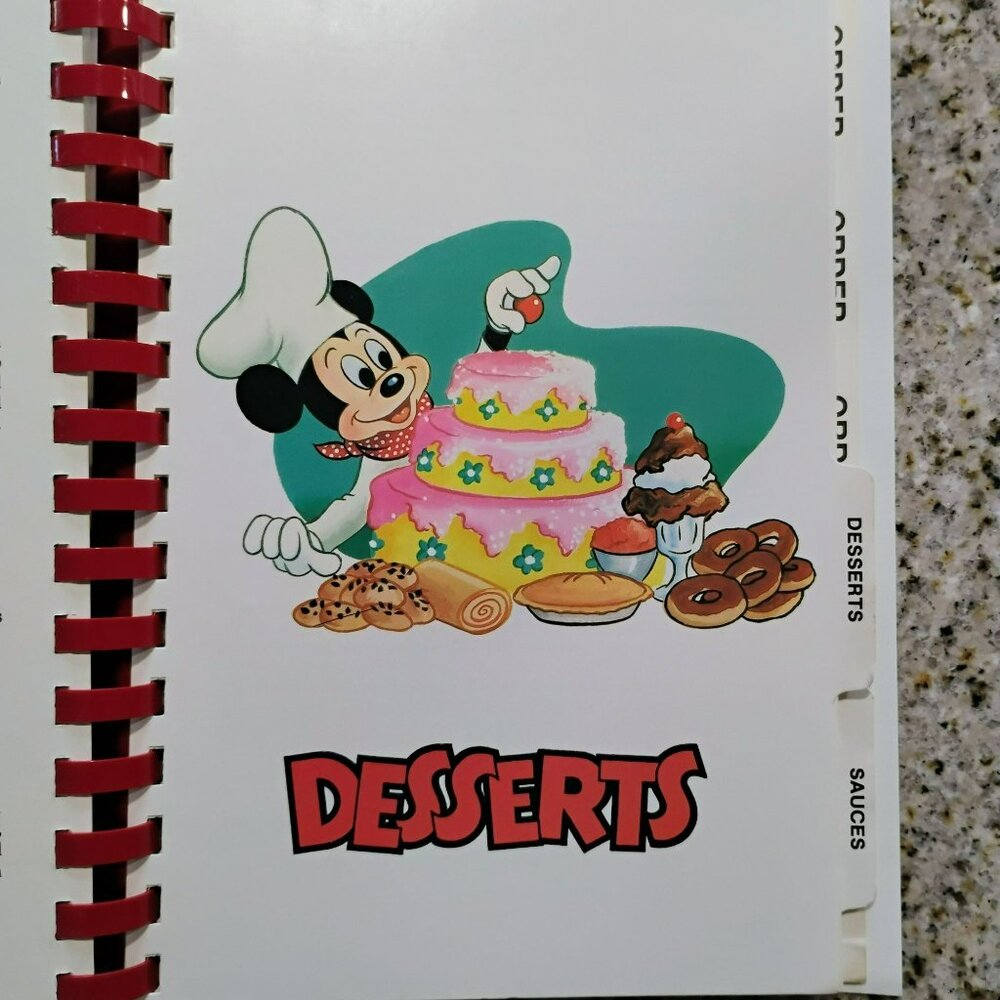 Disney Vintage Cooking With Mickey Around Our World Recipe Book, 1986 Cookbook - Picture 10 of 13
